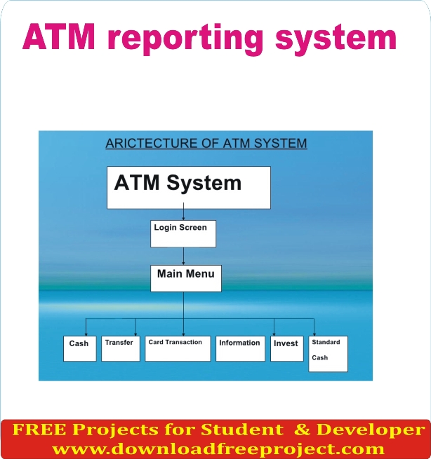 Free ATM Reporting System In Asp.Net Projects Download