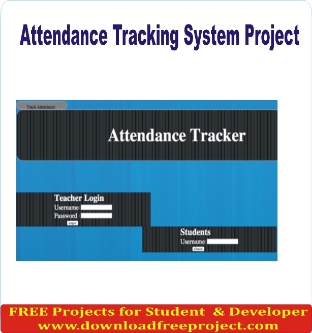 Free Attendance Tracking System Project In PHP Projects Download