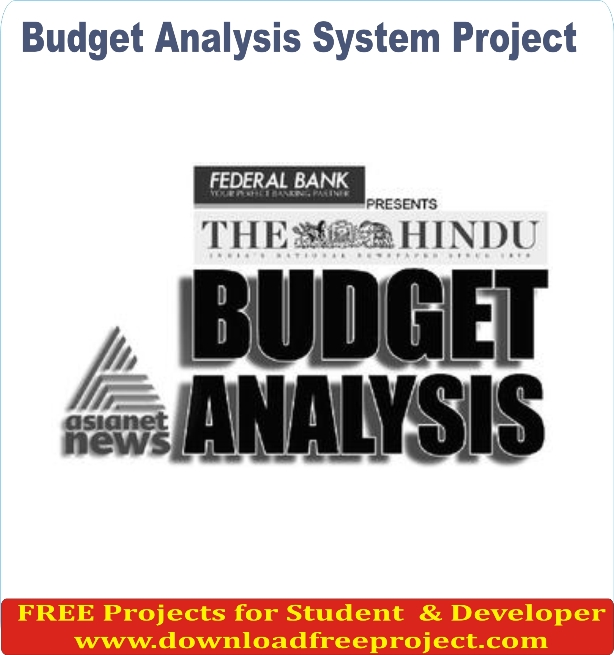 Free Budget Analysis System In Asp.Net Projects Download