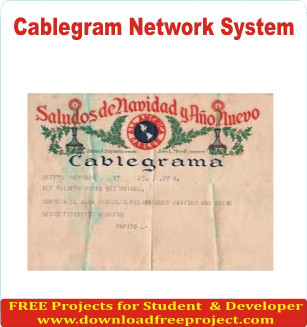 Free Cablegram Network System In Asp.Net Projects Download