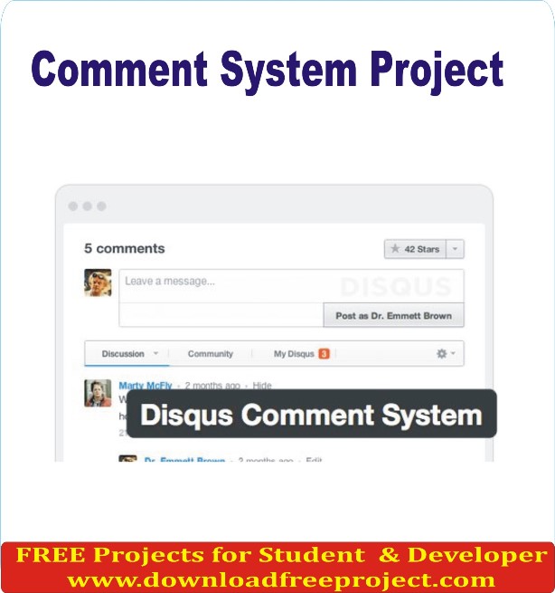 Free Comment System Project In PHP Projects Download