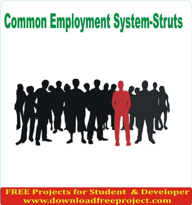 Free Common Employment System In Java Projects Download
