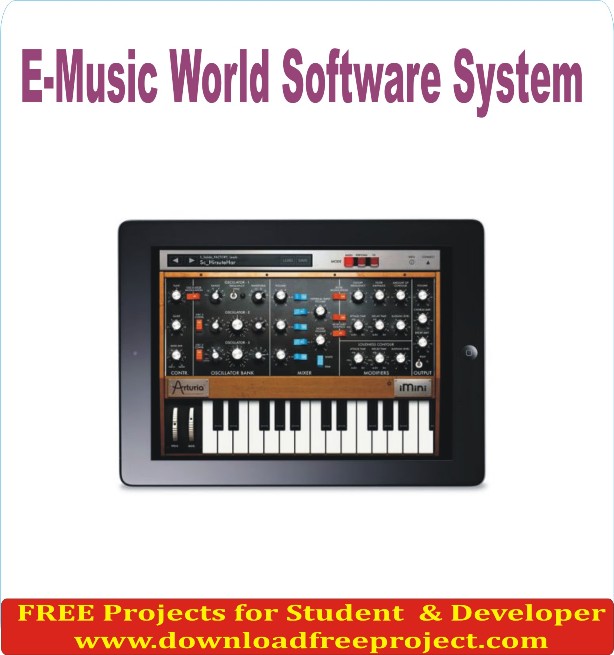 Free E Music World In Java Projects Download