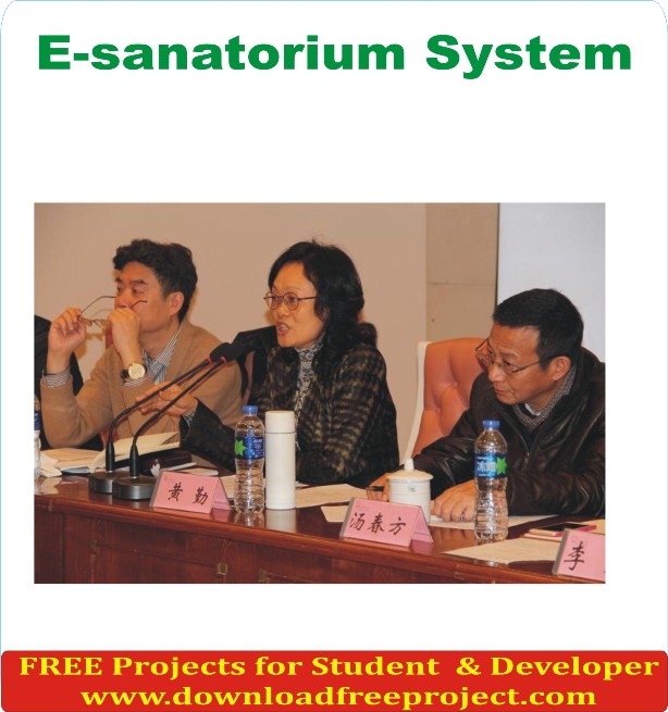 Free E sanatorium System In Asp.Net Projects Download