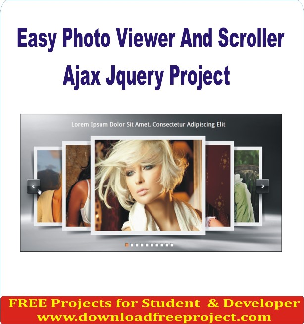 Free Easy Photo Viewer And Scroller Ajax Jquery In PHP Projects Download