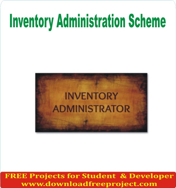 Free Inventory Administration Scheme In Asp.Net Projects Download