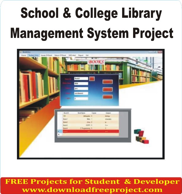 Free Library Management System Project In Asp.Net Projects Download