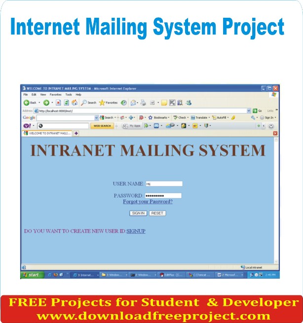 Free Mailing System In Asp.Net Projects Download