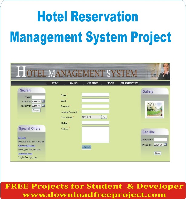 Free Online Hotel Management System In Asp.Net Projects Download