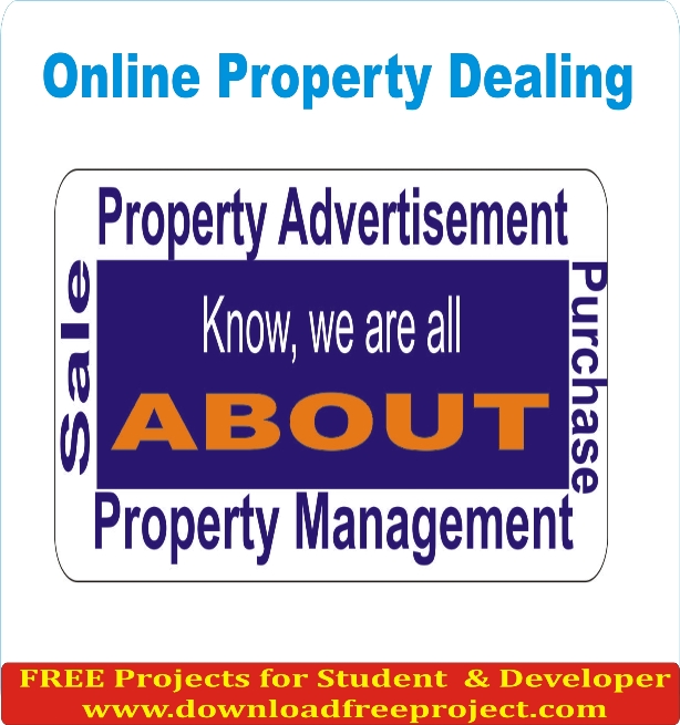 Free Online Property Dealing In PHP Projects Download