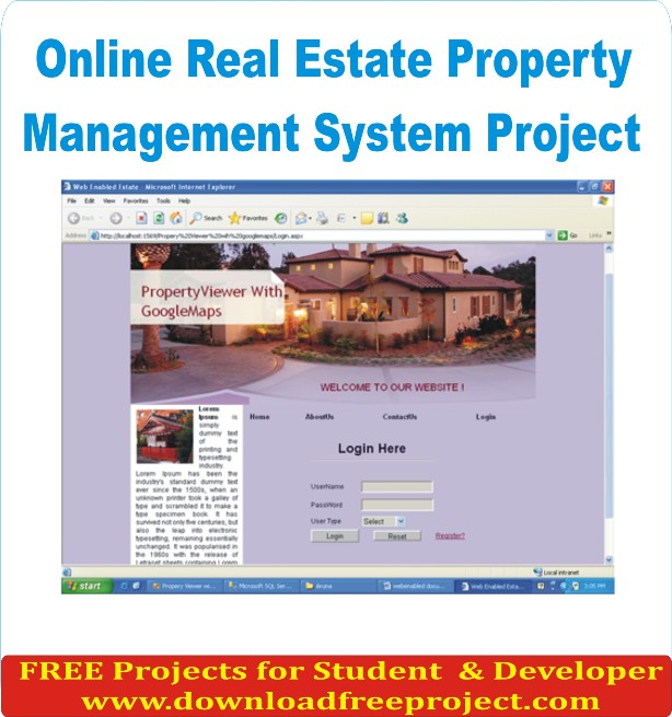 Free Project Management System In Asp.Net Projects Download