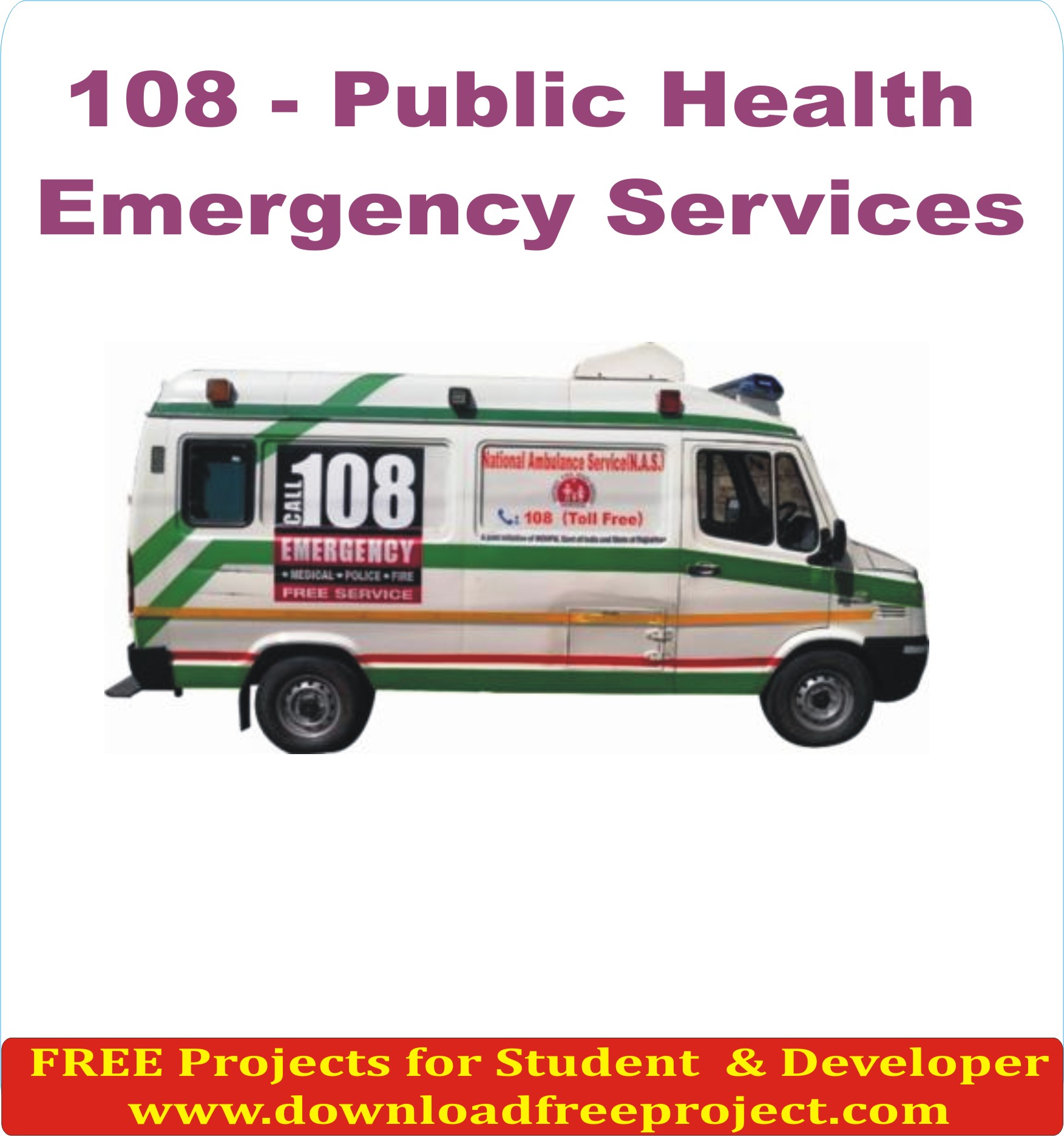 Free Public Health Emergency Services In Java Projects Download