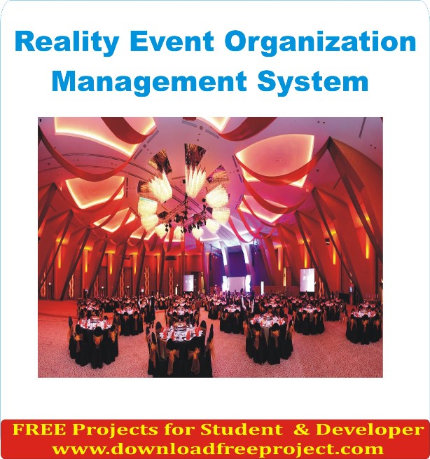 Free Reality Event Organization In Asp.Net Projects Download