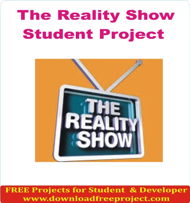 Free Reality Shows In Asp.Net Projects Download