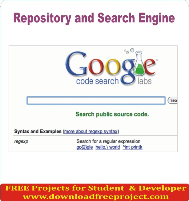 Free Repository and Search Engine In Java Projects Download