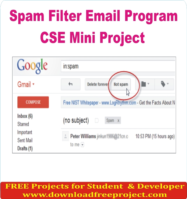 Free Spam Filter Email Program In PHP Projects Download