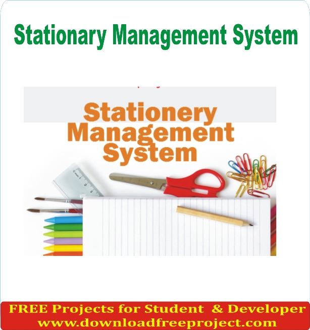 Free Stationary Management System In PHP Projects Download