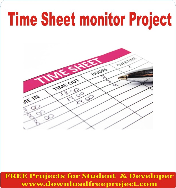 Free Timesheet monitor Project In Asp.Net Projects Download