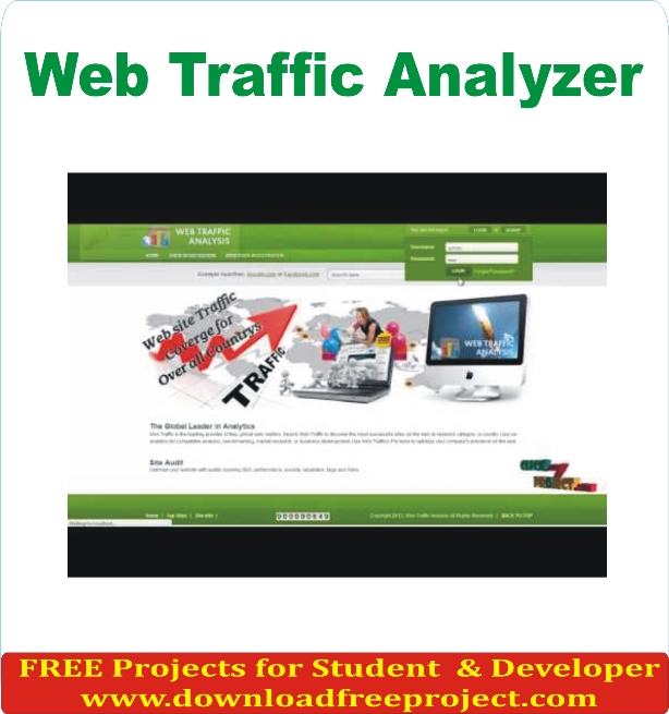 Free Web Traffic Analyzer In PHP Projects Download