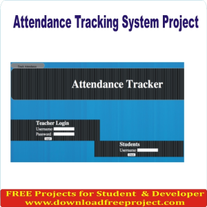 Free Attendance system Project In PHP Projects Download
