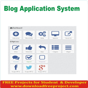 Free Blog Application In Asp.Net Projects Download