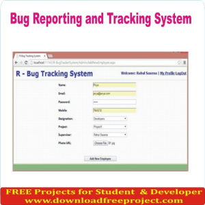 Bug Reporting and Tracking System