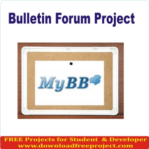 Free Bulletin Forum In PHP Projects Download