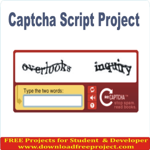 Free Captcha Script Project In PHP Projects Download