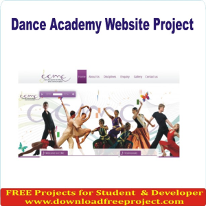 Free Dance Academy Website In Asp.Net Projects Download