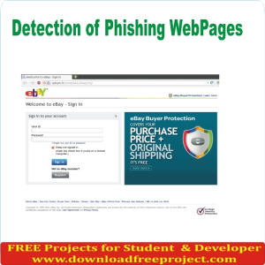 Free Detection of Phishing Web Pages In PHP Projects Download