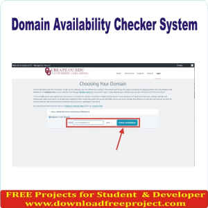 Free Domain Availability Checker In PHP Projects Download