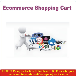 E Commerce Shopping Cart