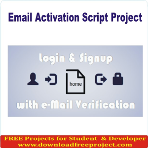 Free Email Activation Script In PHP Projects Download