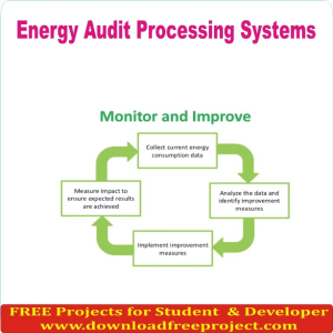 Energy audit processing systems