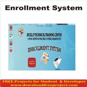 Free Enrollment System In PHP Projects Download