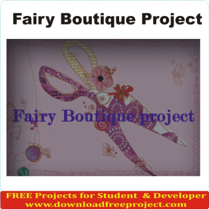Free Fairy Boutique System In PHP Projects Download
