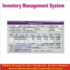 Inventory Management System