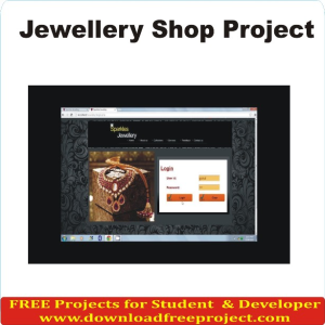 Free Jewellery Shop In PHP Projects Download