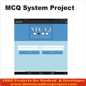 Free MCQ System In PHP Projects Download