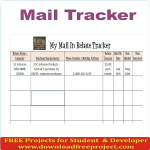 Mail Tracker