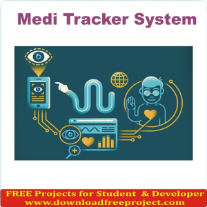 Free Medi Tracker In Java Projects Download