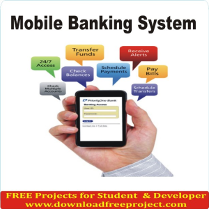 Free Mobile Banking In Java Projects Download