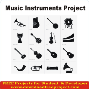 Free Music Instruments Project In PHP Projects Download