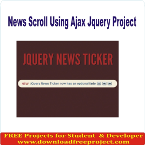 Free News Scroll Using Ajax Jquery In PHP Projects Download
