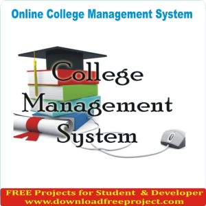 Free Online College Management System In PHP Projects Download