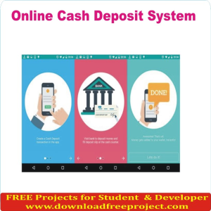Free Online Deposit In Asp.Net Projects Download