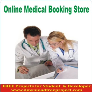 Online Medical Booking Store