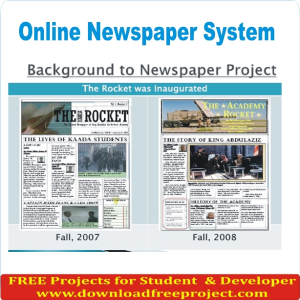 Free Online Newspaper In PHP Projects Download