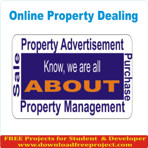 Free Online Property Dealing In PHP Projects Download