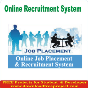 Online Recruitment System